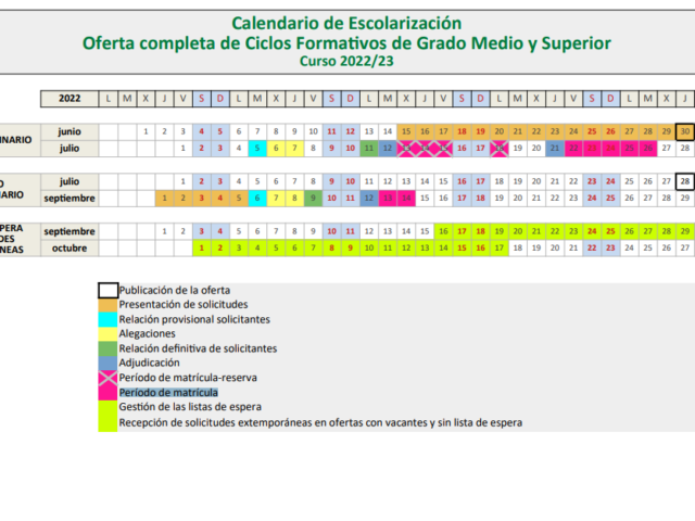 calendario medio